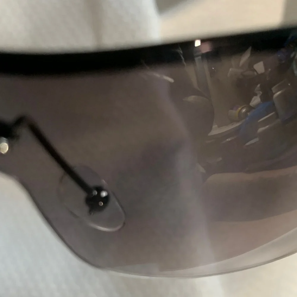 Gucci HorseBit Shiny Black/Gray & Silver Sunglasses - Picture 11 of 16